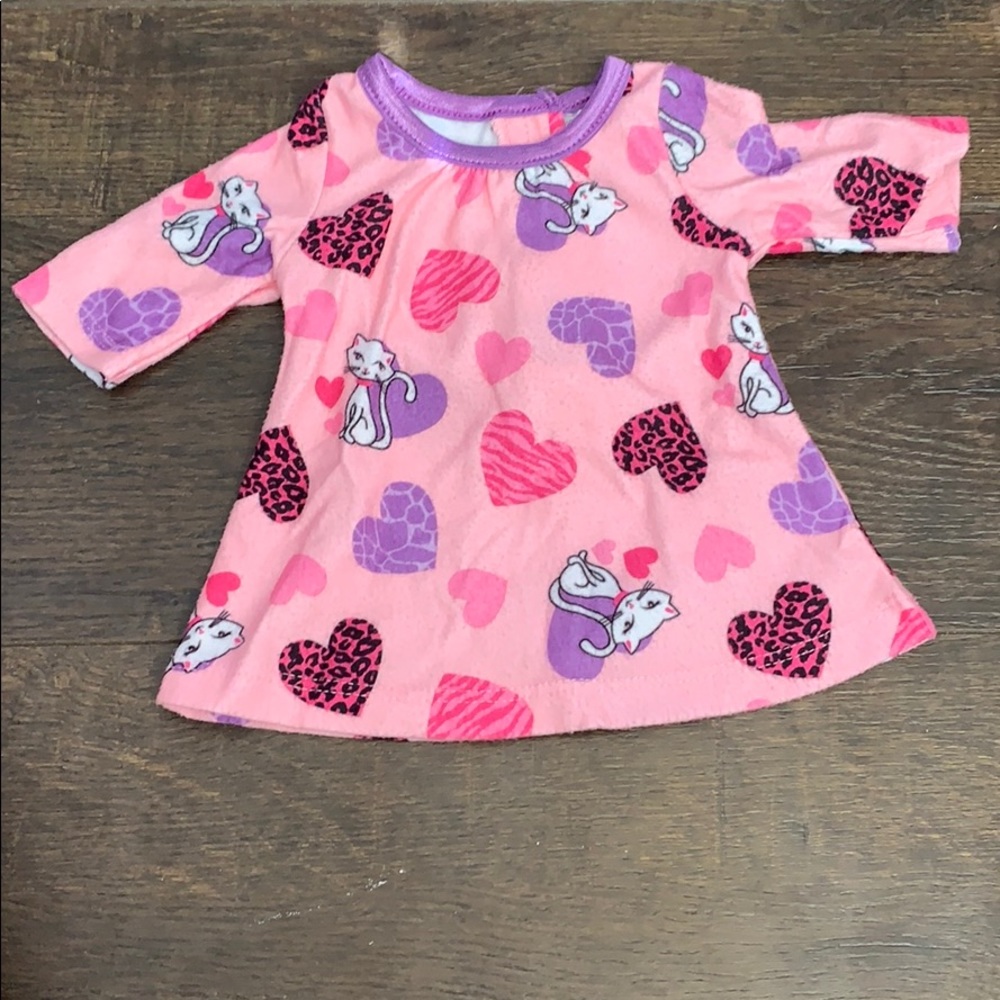 doll pajama set